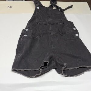 Old Navy Dark Gray Kids Overalls